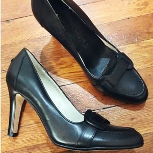 Ralph Lauren Collection - NWOT Black Loafer Pumps